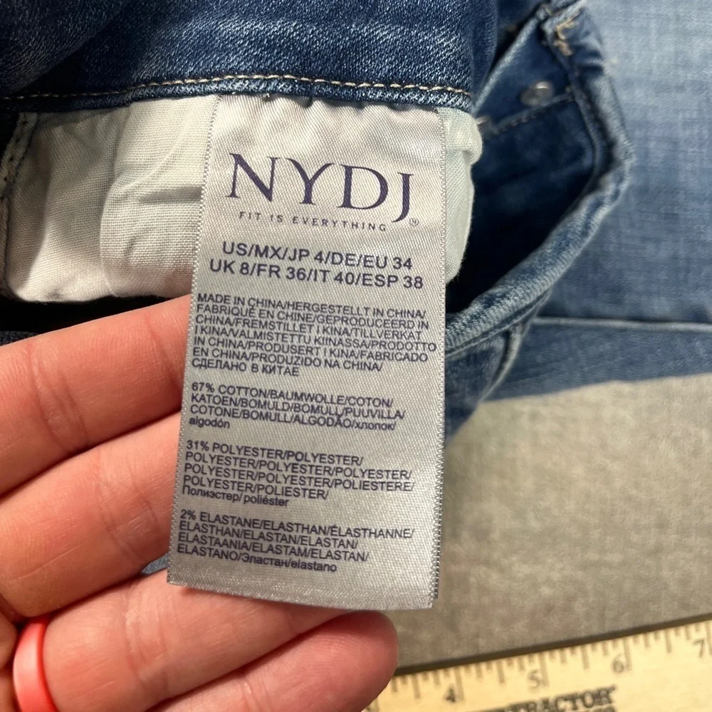 NYDJ High Rise Ankle Love Sick Jeans